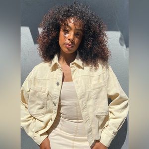 UO 🖤 BDG corduroy button down shirt oversized XS EUC